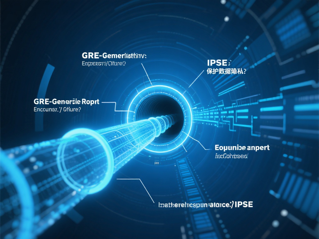 常见的隧道协议包括GRE(Generic Rout