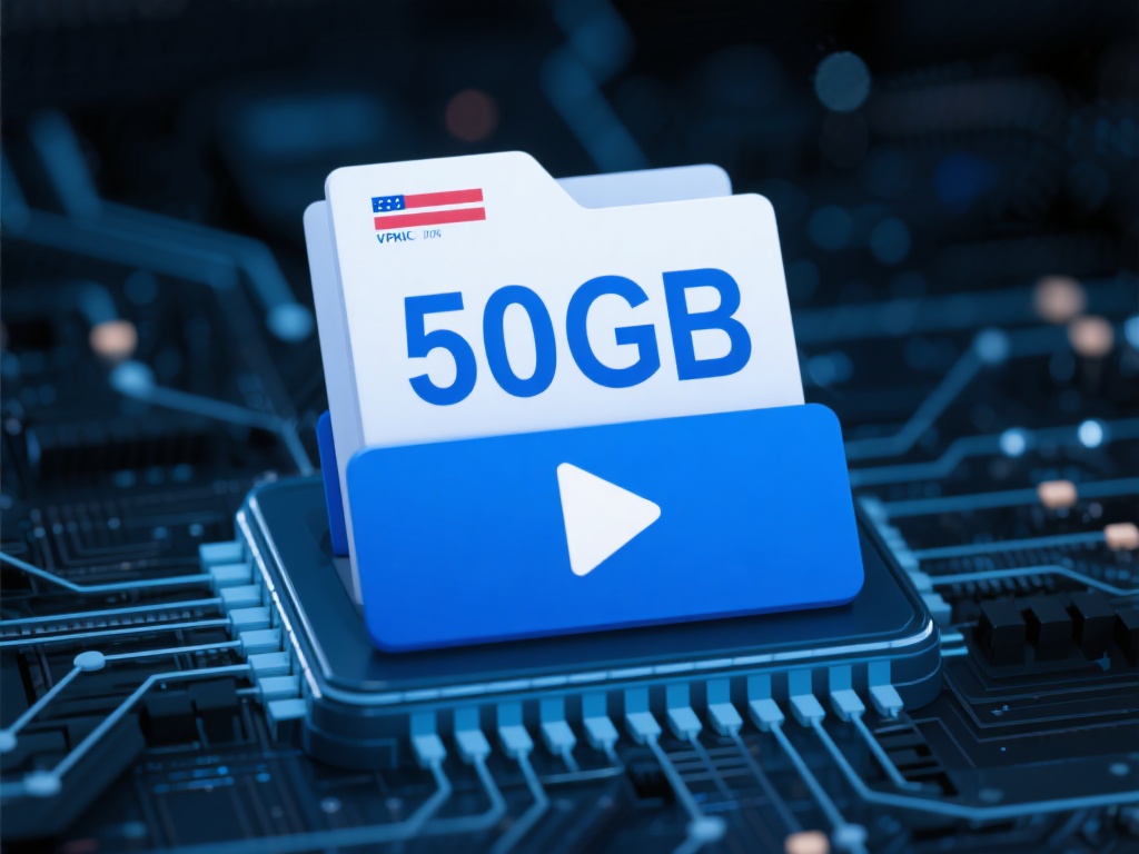 例如，假设你需要从美国下载一个50GB的文件，但你