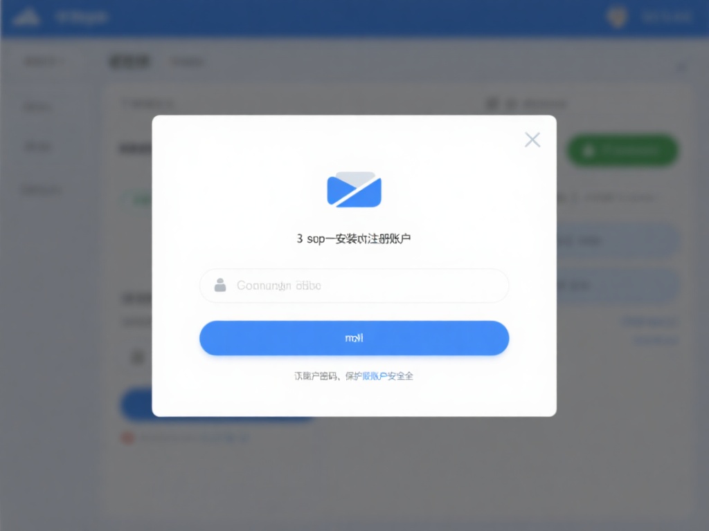第三步：安装并注册账户
下载完成后，根据提示完成