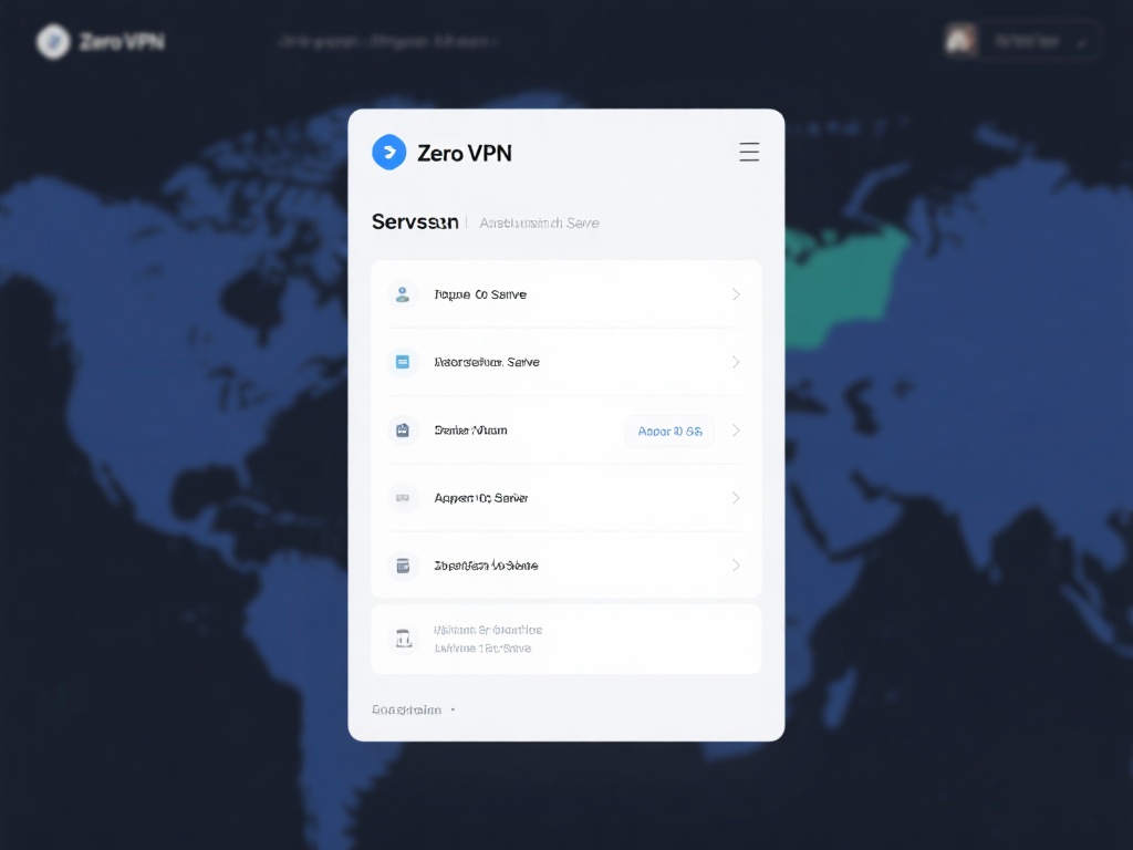 零VPN软件下载全攻略:步骤详解及注意事项 选择服务器
零VPN提供多种服务器以供选择,用户