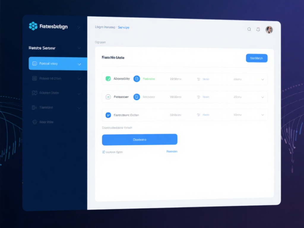 完成注册后，登录服务端界面。此时您需要选择合适的服