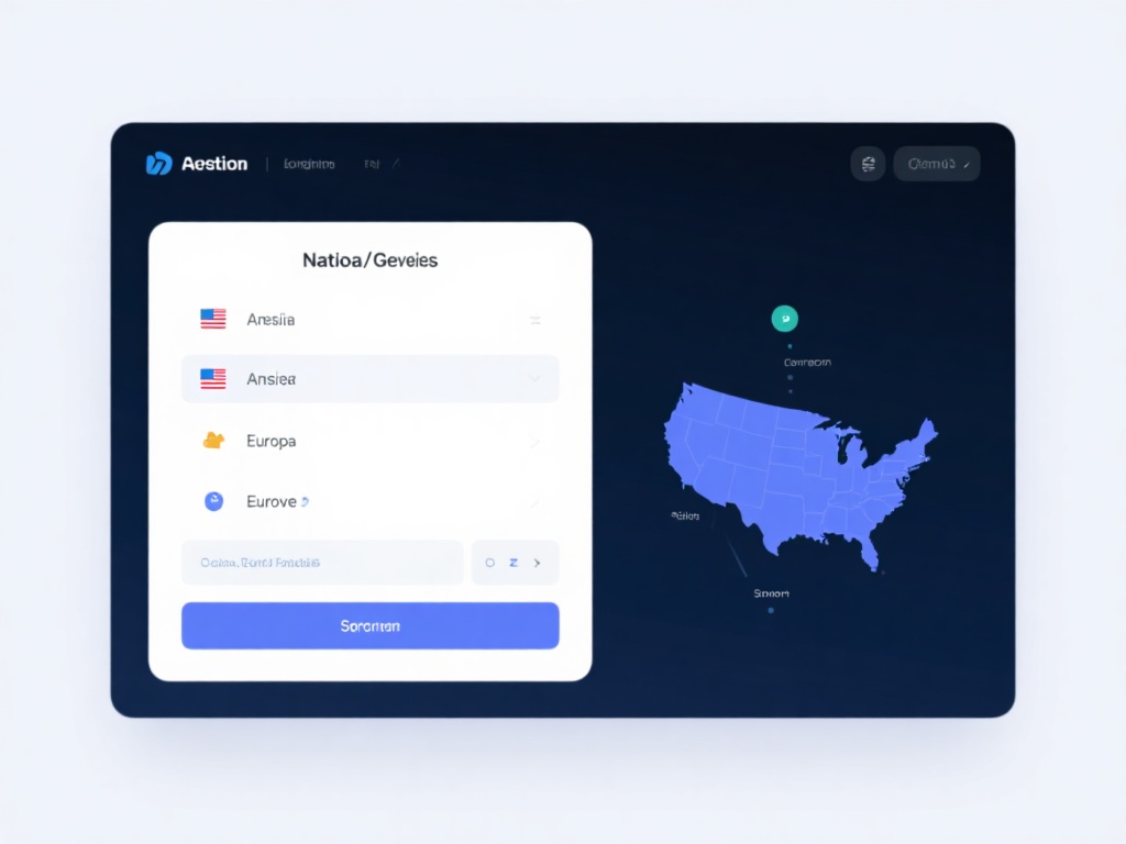Hola VPN下载及详细安装设置教程指南 选择服务器与国家
一旦登录成功,可以在界面中找到